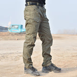2019 Tactical Pants Military Cargo Pants Men Knee Pad SWAT Army Airsoft Solid color Clothes Hunter Field Combat Trouser Woodland